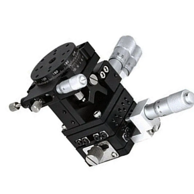 TEBAK XYZR Manual Precision Adjustment Mobile Platform Automation Displacement Slide Table LT40 60 Core Components Bearing view 5