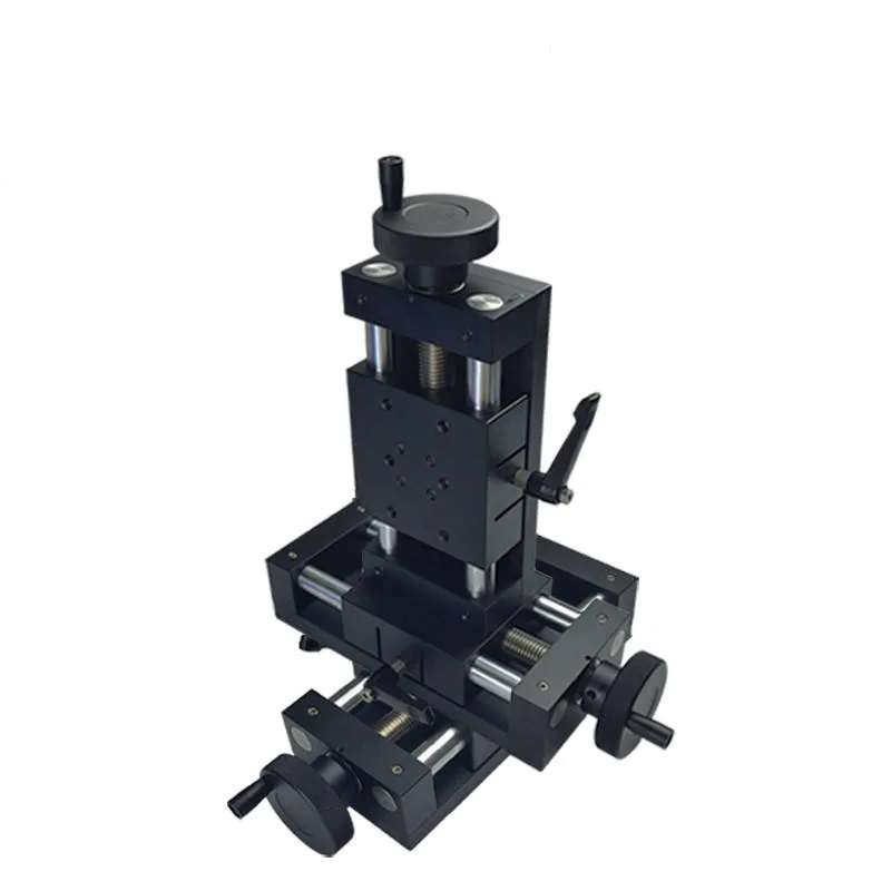 TEBAK Simple Adjustment Assembly XKST100/150XYZ Axis Hand-operated Ball Screw Slide Table Precision Manual Fine Adjustment Slide Table view 2