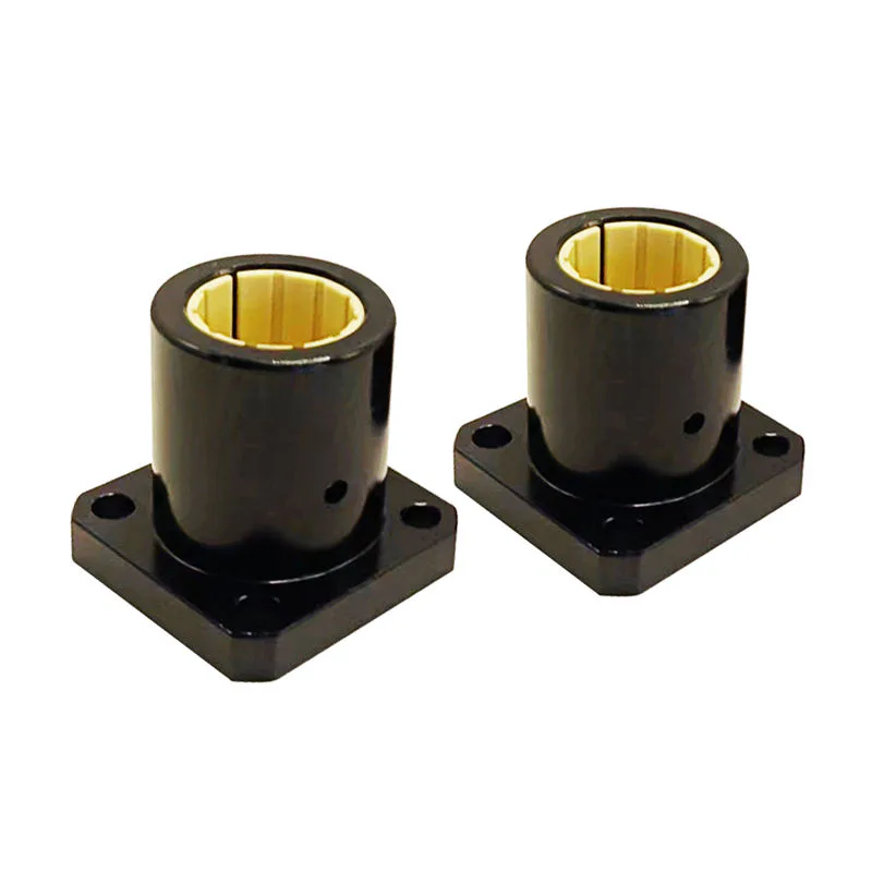 TEBAK New LMK12-40UU LUU Mechanical Guide Automation Equipment Bearing Maintenance-Free Aluminum-Plastic Linear Motion Bearing view 3