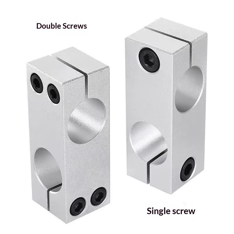 TEBAK Cross-type Optical Axis Clamping Connector with Aluminum Vertical Fixing Clamp and Locking Seat Same Diameter 10*10MM Outer 16mm view 4