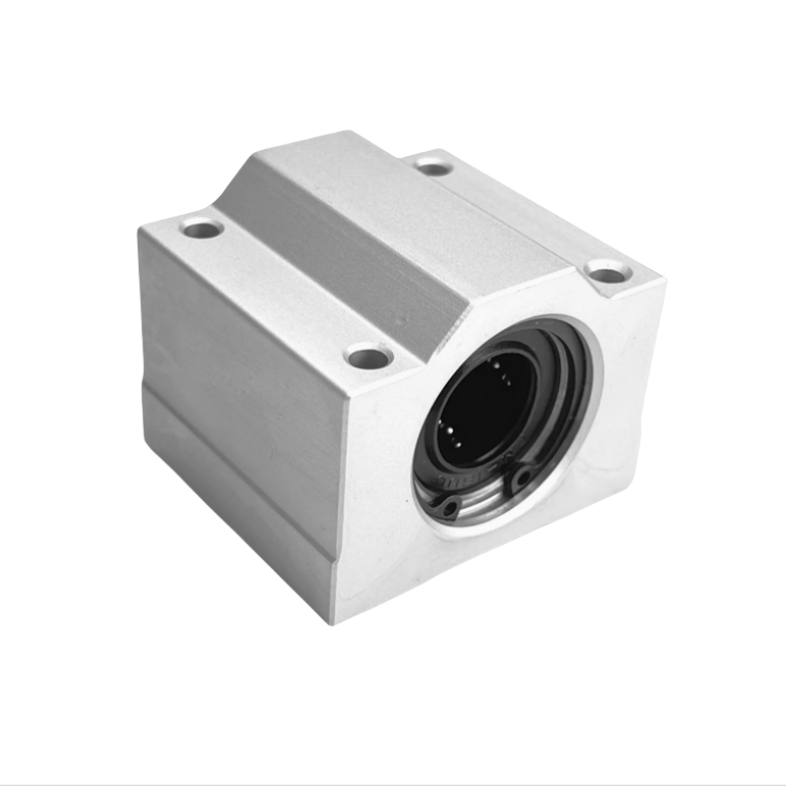 TEBAK Optical Axis Linear Box Type Motion Slider Bearing Chrome Steel Sliding Block Self-Lubricating SCS6-60 Series view 5