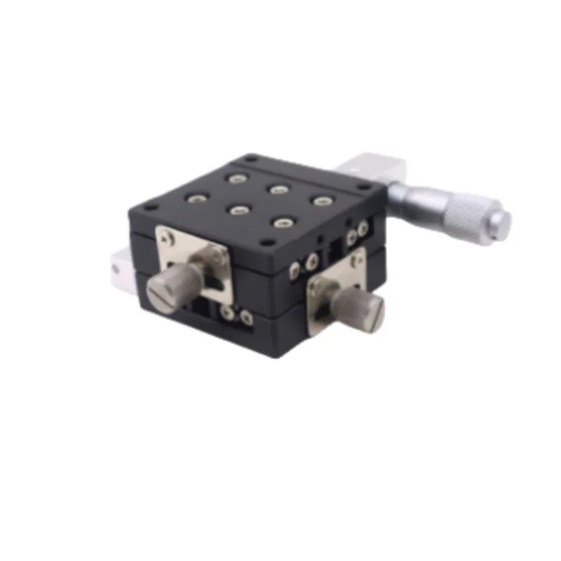 TEBAK XY Axis Two-Dimensional Fine-Tuning Platform LY40/125 Thin Precision Manual Displacement Slide Table Machine Tool Equipment view 5