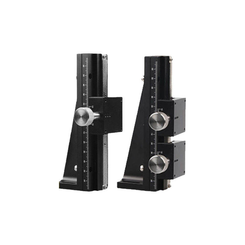 TEBAK EJS11 -L50 100 150 200 Manual Z-axis Lifting Platform Dovetail Rack Sliding Table Tool view 2