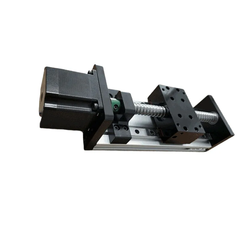 TEBAK High Precision GX80 Double Slider Ball Screw Linear Guide Electric New Steel Cross Module with Double Rail and Core Bearing view 5