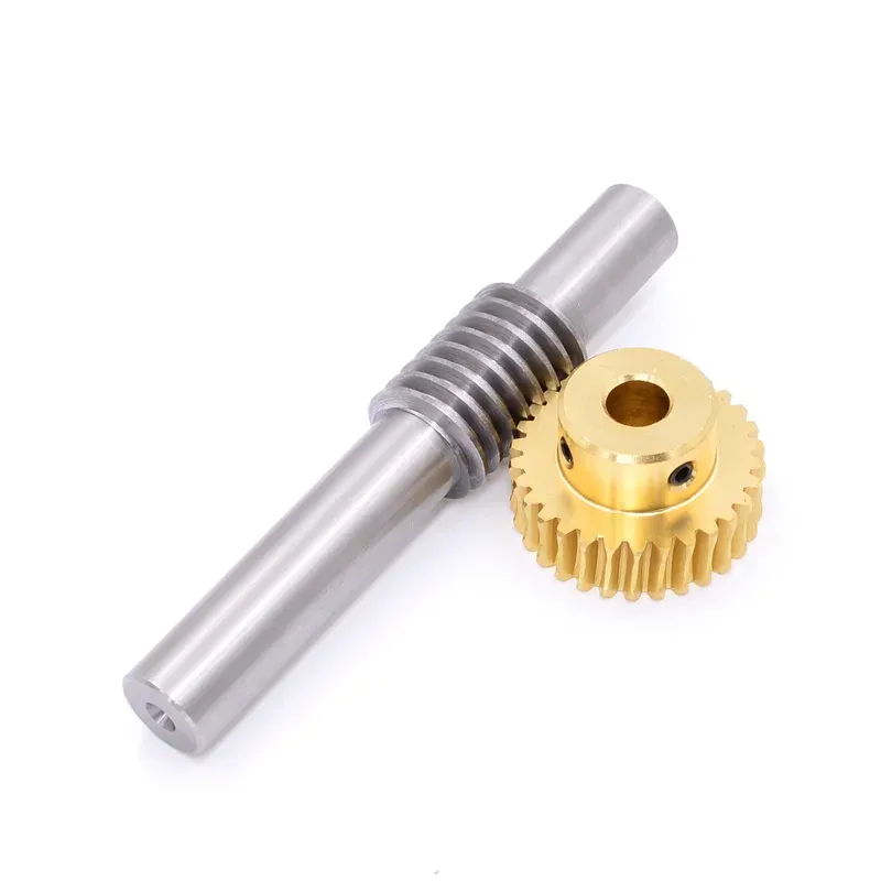 TEBAK Transmission Ratio 15/20/25 Teeth /30 Teeth /40 Teeth Turboworm Gear 1 Modulus Copper Worm Gear view 4