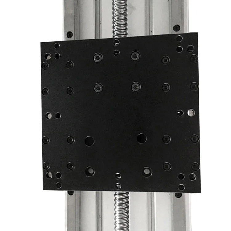 TEBAK Precision GX150 Worktable Heavy-Duty Ball Screw Slide Table Double Track Linear Guide Stepper Electric Motor Gear Bearing view 5