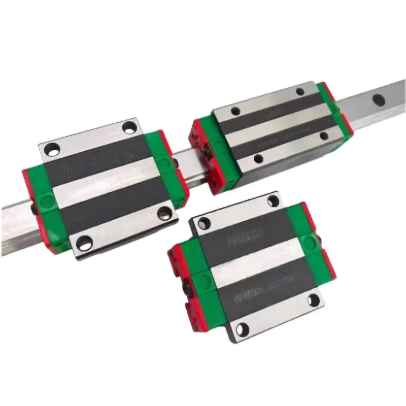 TEBAK Linear Guideway Slider Rail Bearing Steel HGW/15/20/25/30/35/45/55/65CB HB view 2
