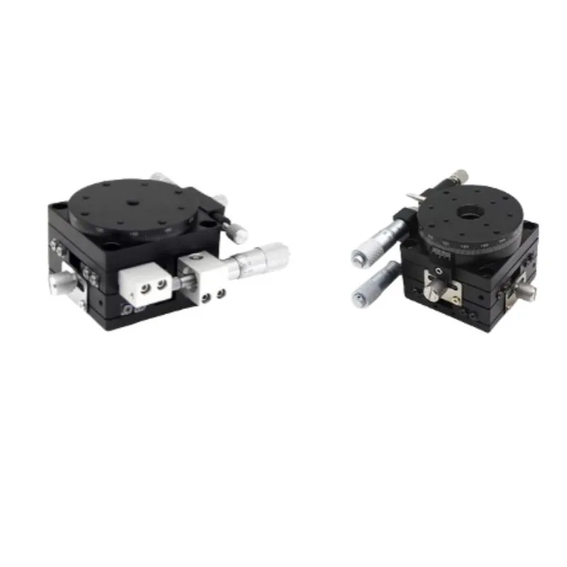 TEBAK XYR-axis Three-axis Displacement Stage Precision Mobile Fine-tuning Optical Slide Rotary Stage LSP40/LS60/90/125 view 3