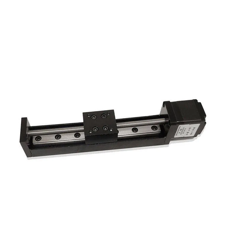 TEBAK Precision 28 Micro Screw Slide Table Linear Stepper Motor Guide Rail Slide Table T-shaped Screw Electric Slide Rail Module