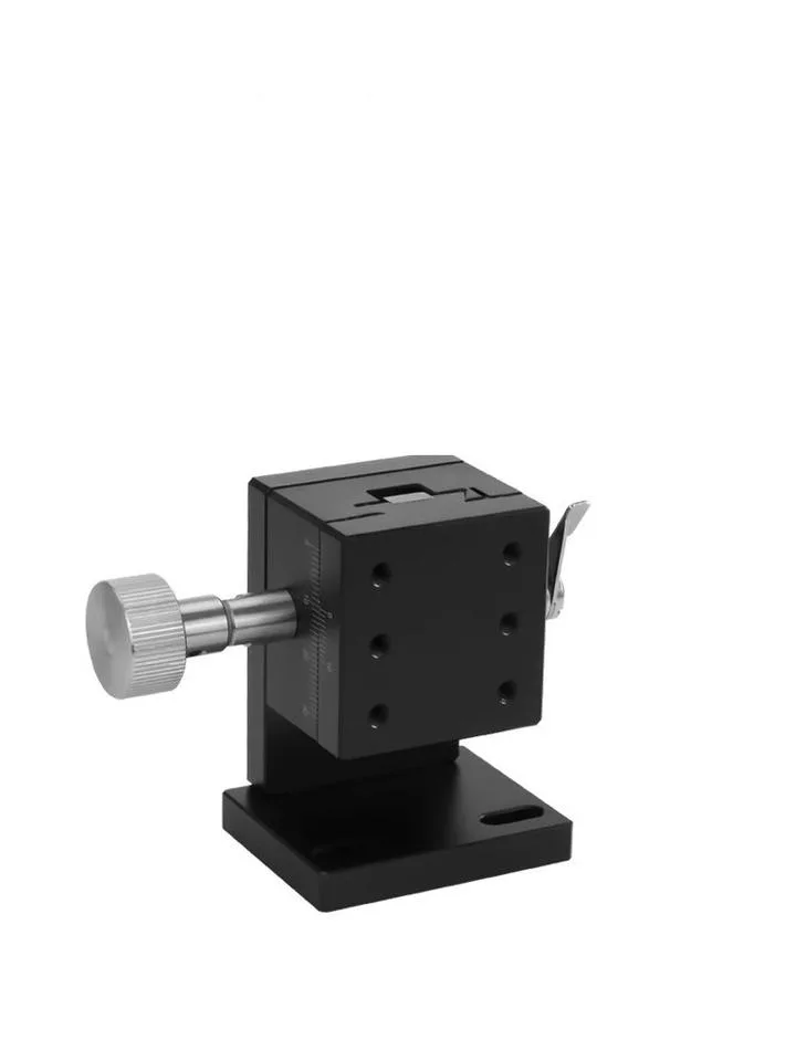TEBAK X-axis Z-axis Displacement Stage Long Travel Rack and Pinion Manual Fine Adjustment Small Precision Dovetail Slide LWX25 view 4