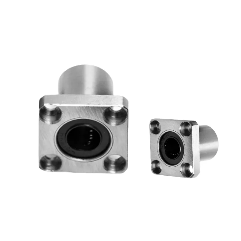 TEBAK Square Flange Linear Motion Bearing Model 272a 20 25 50UU Bearing Steel view 4