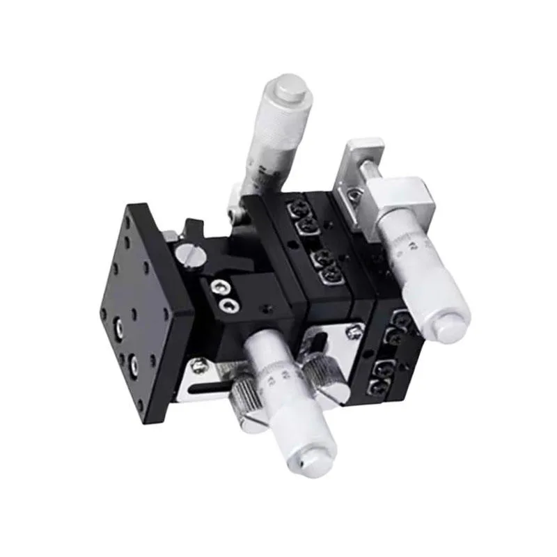 TEBAK High Precision XYZ Axis LD40 60 Lifting Experimental Platform Manual Displacement Sliding Table Fine Adjustment New Bearing view 5