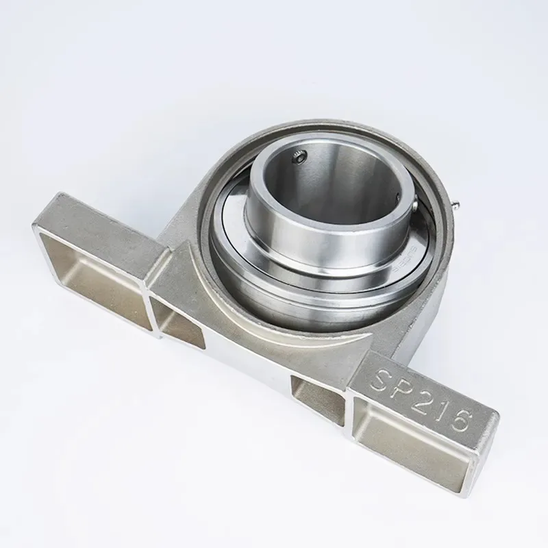 TEBAK 304 Stainless Steel Waterproof Outer Spherical Vertical Bearing with Seat SUCP204P205P206P207P208209210 view 3