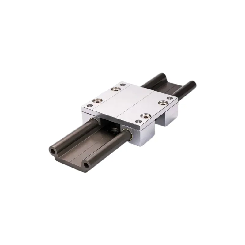 TEBAK Maintenance-free Linear Double-Track Slider WS-10-40/80/120 Double-Axis Table Module WJ200UM Aluminum-Plastic Slide Rail view 2