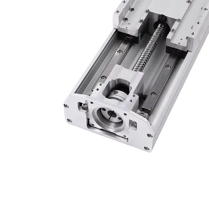 TEBAK ETH14/13 / YBSR14/13YBSC14/13 Travel 450-800 Double Guide Screw Sliding Table Module Aluminum view 5