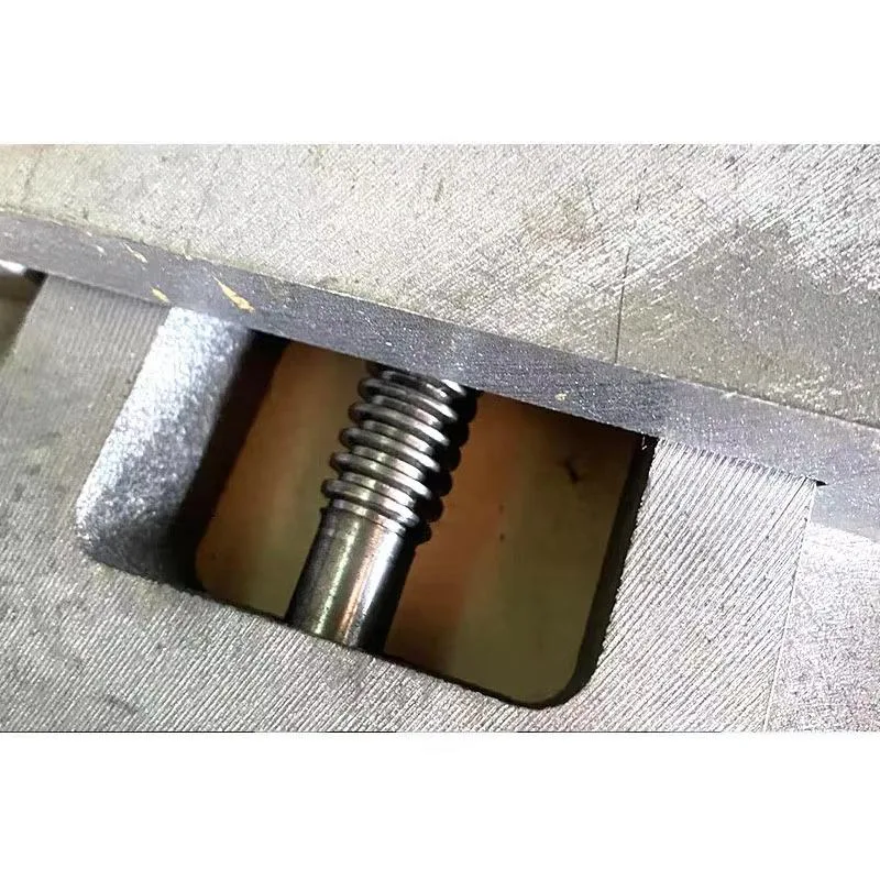 TEBAK Model 301 Unidirectional Cast Iron Linear Guide Rail Solid Screw Dovetail Groove Bearing Mechanical Guide Slider view 5