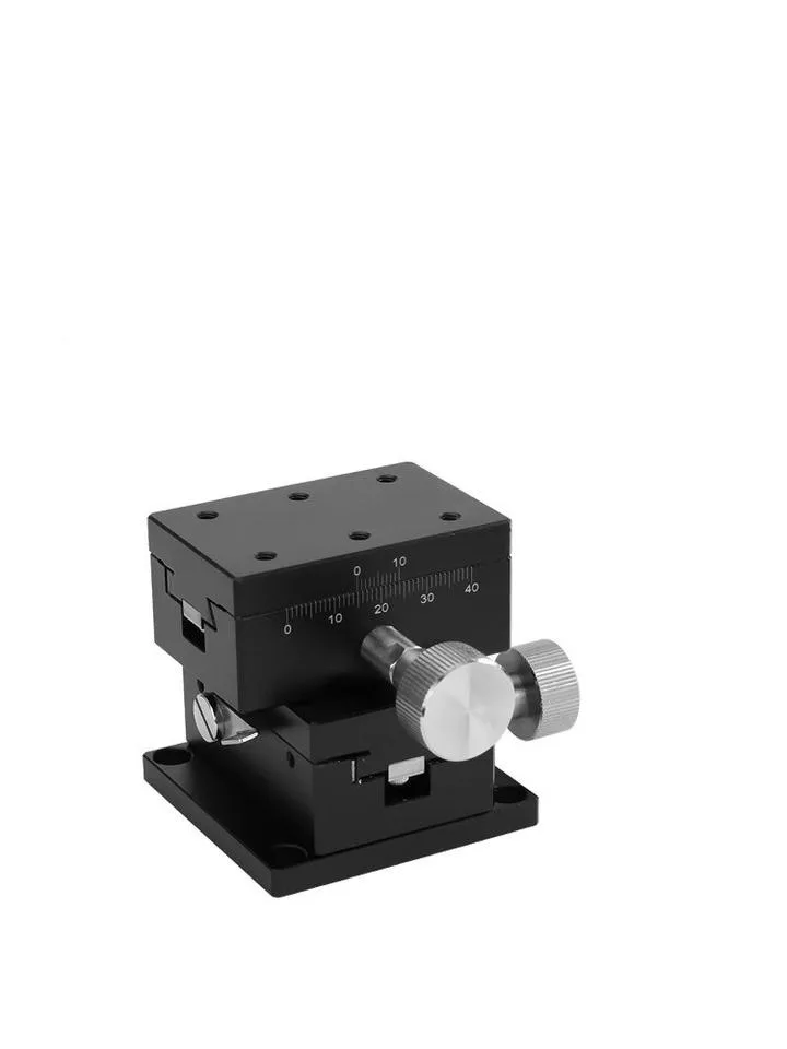 TEBAK X-axis Manual Displacement Stage Precision Rack and Pinion Moving Dovetail Slide LWX2542/4040/4060/4090 view 5