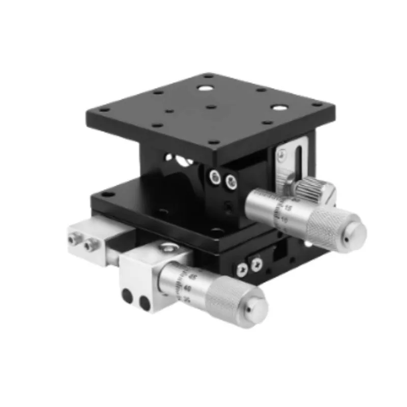 TEBAK XZ-axis LE40/60/80/90/125 Lifting Table Precision Fine-tuning Manual Slide Table Two-axis Displacement Optical Stage