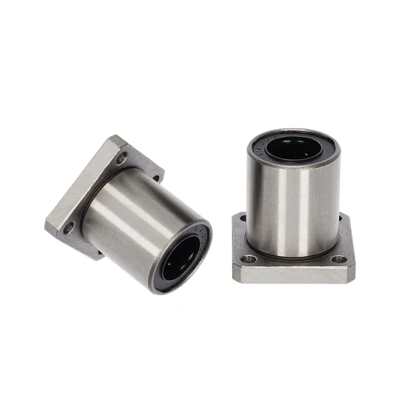 TEBAK Square Flange Linear Motion Bearing LMK6 LMK8 LMK10 LMK12 LMK16 LMK20 LMK25 LMK30 LMK35 LMK40