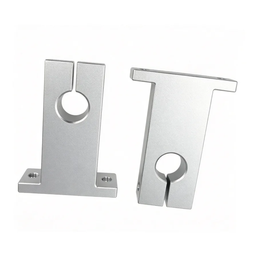 TEBAK Vertical Support Fixed Seat Optical Axis Bracket Bearing Aluminum Alloy SK8 10mm