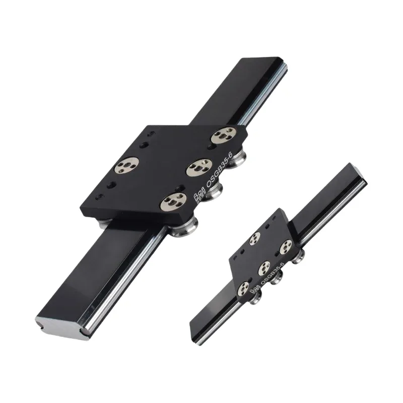 TEBAK OSGR10N Dual Axis Linear Roller Guides with OSGB10NUU-5 Steel Linear Block CNC Applicable Aluminum & Steel view 4