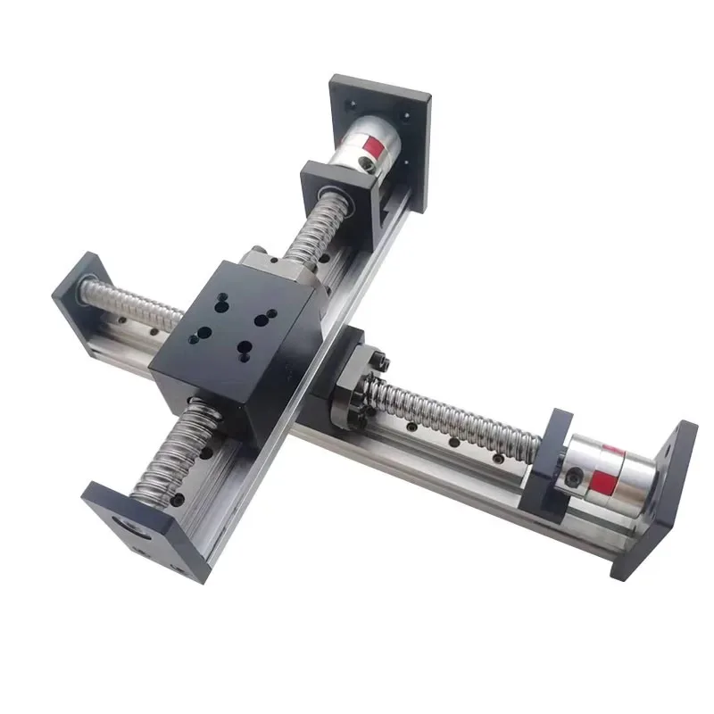 TEBAK High Precision FSL40 Screw Sliding Table Module Ball Linear Guide Rail with Motors High Performance Linear Guide Blocks view 3