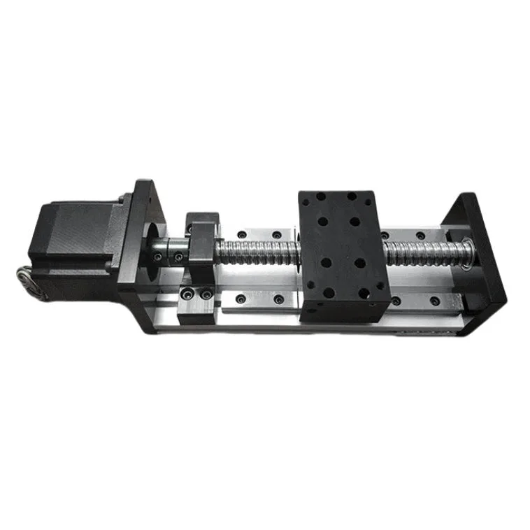 TEBAK High Precision GX80 Double Slider Ball Screw Linear Guide Electric New Steel Cross Module with Double Rail and Core Bearing view 2