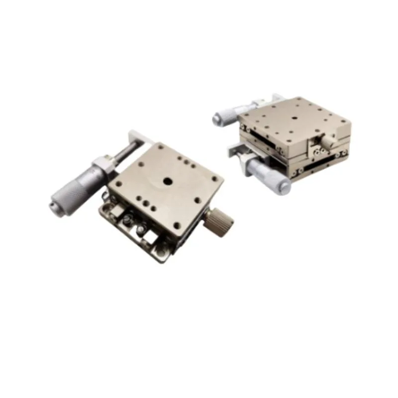 TEBAK LBY40/60/100 Manual Displacement Slide Precision Fine-Tuning Stainless Steel Moving Platform X Y Axes Model view 4