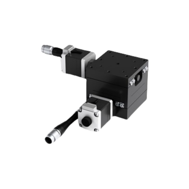 TEBAK X-Axis Electric Displacement Sliding Table TAX40/60/80/90/125 Fine-Tuning Optical Precision Ball Guide Rail view 5