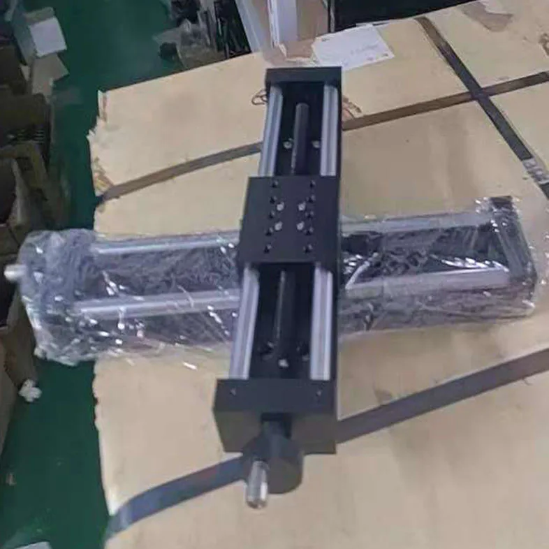 TEBAK 80mm Wide Heavy-Duty Aluminum Manual Precision Displacement X-Y Axis Worktable with Bearing Core Components view 5