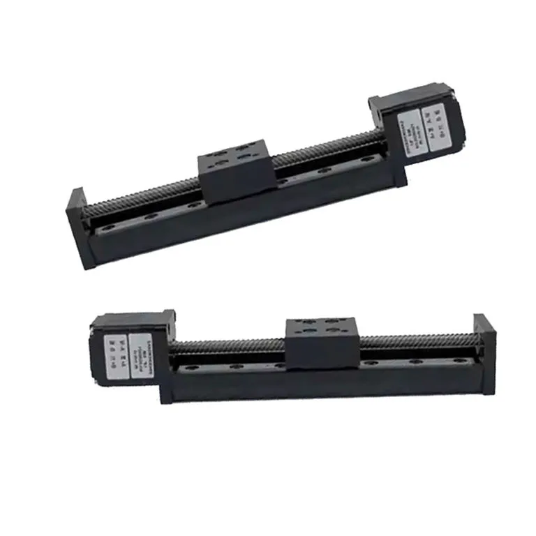 TEBAK Precision 28 Micro Screw Slide Table Linear Stepper Motor Guide Rail Slide Table T-shaped Screw Electric Slide Rail Module view 4