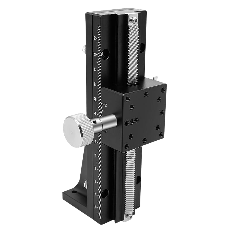 TEBAK EJS11 -L50 100 150 200 Manual Z-axis Lifting Platform Dovetail Rack Sliding Table Tool