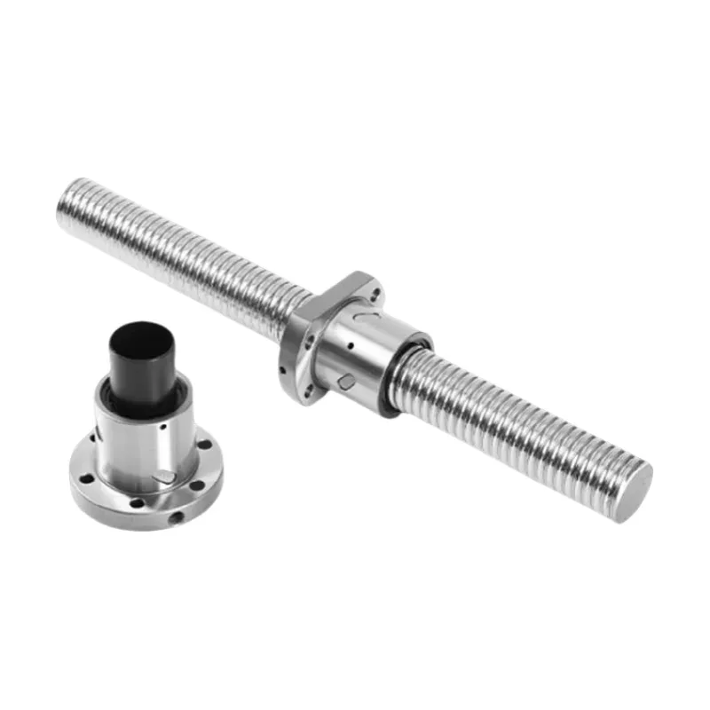 TEBAK High Precision 100mm CNC Linear Motion Ball Screw SFU2010 100mm Bearing Lead Supports C7 Linear Motion with Nut