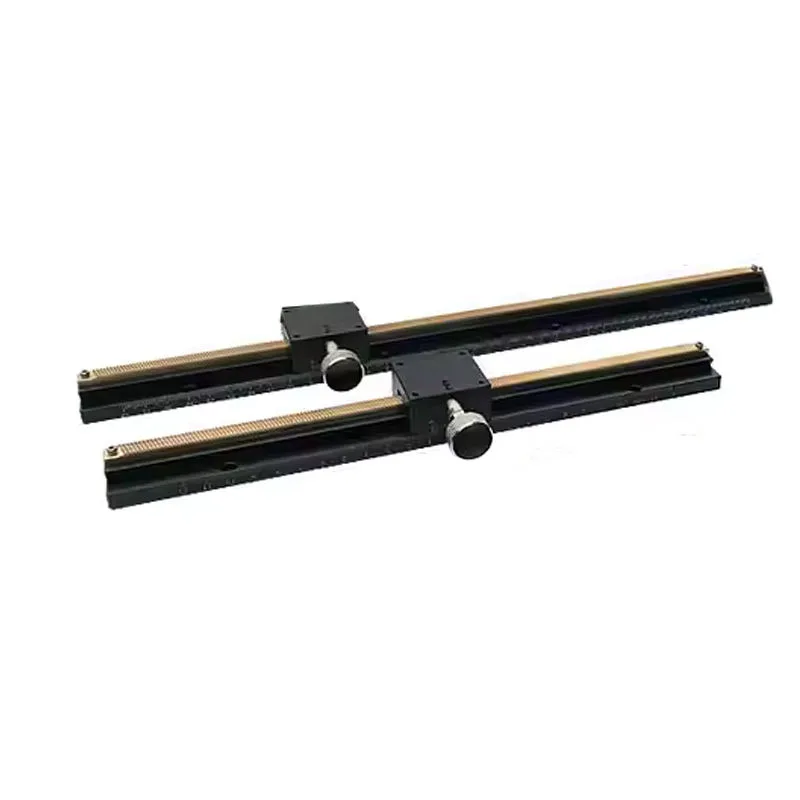 TEBAK Precision Optical Instrument Long Travel Manual XY Axis Anti-Static Dovetail Slide New Condition LWX LWZ Series Core Bearing view 4