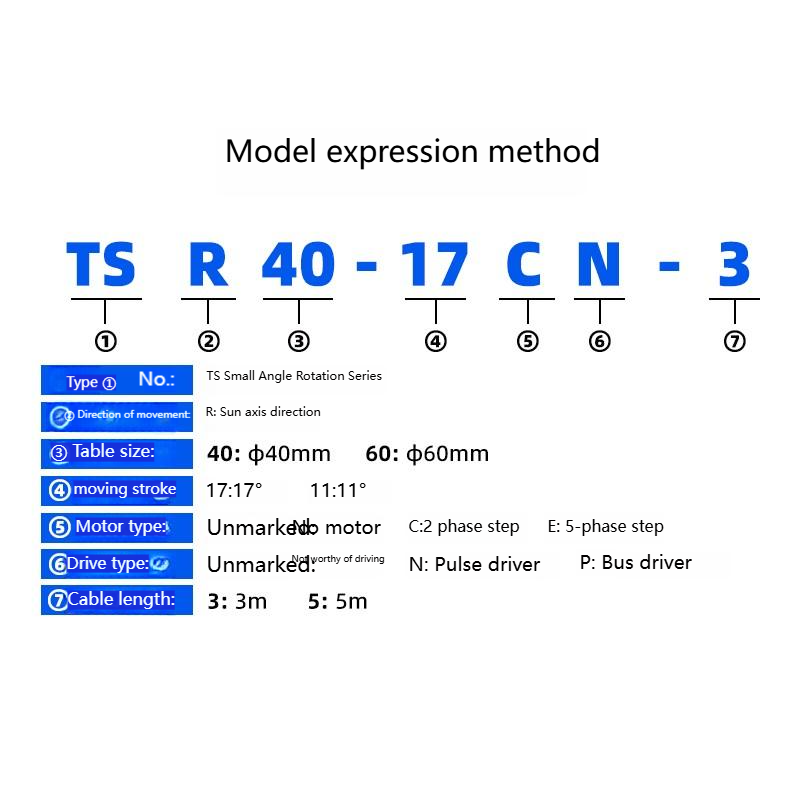 TEBAK R-Axis TSR40/60-17/11 Electric Rotary Table with Small Angle Ball Screw High Precision Fine Adjustment Slide Table view 4
