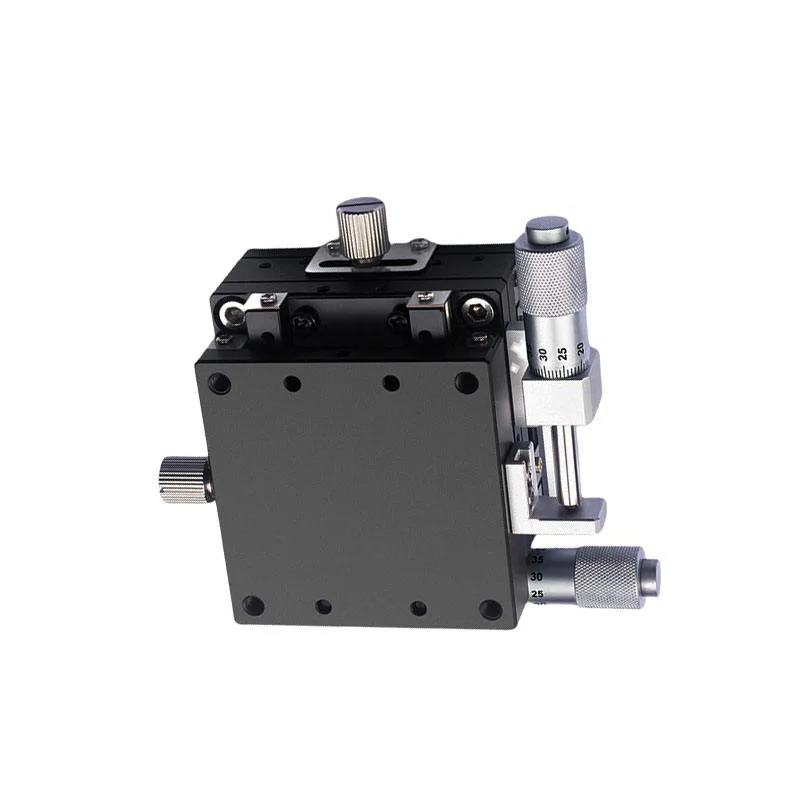 TEBAK XYZ Axis Sliding Table Optical Fine-Tuning Platform LGXY40-C LR Series Precision Micrometer Experimental Translation New Bearing view 5