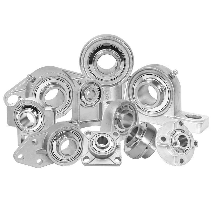 TEBAK 304 Stainless Steel Waterproof Outer Spherical Vertical Bearing with Seat SUCP204P205P206P207P208209210 view 5