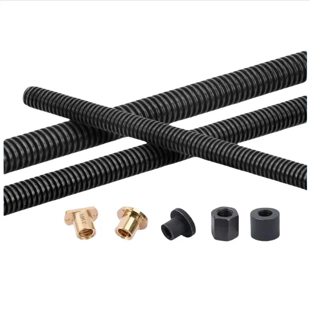 TEBAK Trapezoidal Lead Screw Nut Tr 12 16 20 24 25 28 30 32 36 45 Steel T-screw Lead Screw view 5
