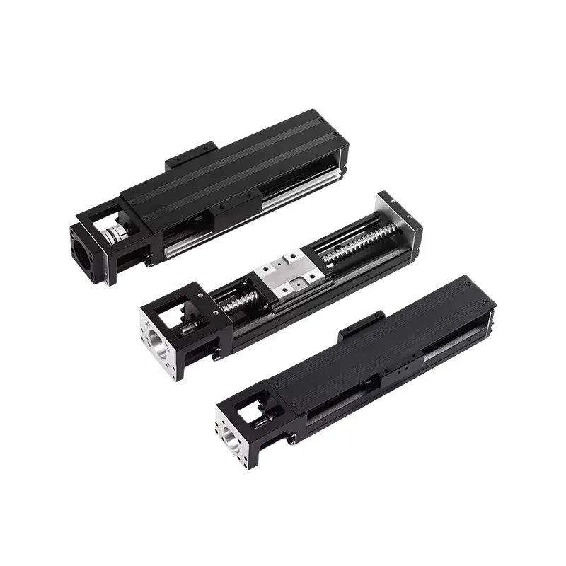 TEBAK KK60 Miniature Sliding Table Linear Guide Screw Module KK60D05/60D10 Linear Rail Steel view 5