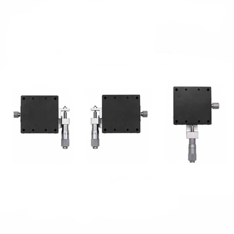 TEBAK X-axis Moving Stage Manual Displacement Precision Fine-tuning Optical Cross Slide LX40/50/60/80/90/125 view 3