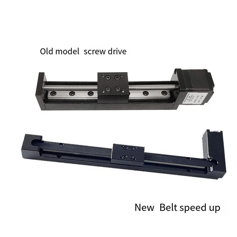TEBAK Hot Selling 28 Synchronous Belt Linear Guide Slide Module With High-speed Stability and Motor Included view 5