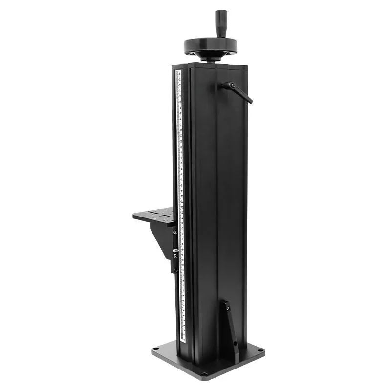 TEBAK Ranually LZ-axis Lifting Platform Motorized Large Optical Experimental Workbench Column T-screw Vision Camera Displacement Stage
