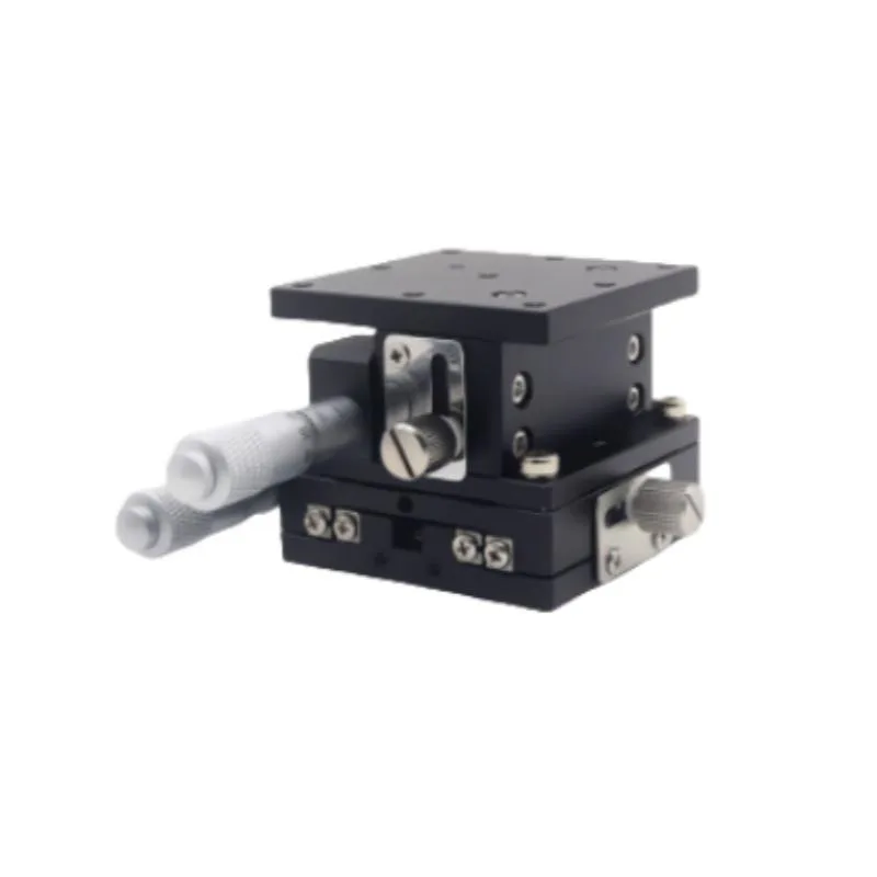 TEBAK XZ-axis LE40/60/80/90/125 Lifting Table Precision Fine-tuning Manual Slide Table Two-axis Displacement Optical Stage view 3