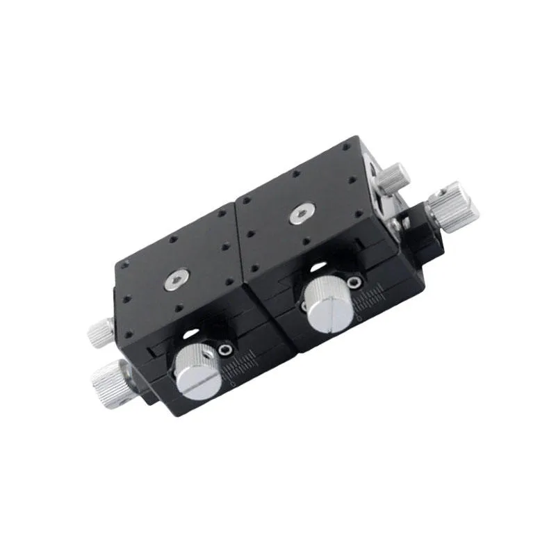 TEBAK XYZ Axis Model Alloy Optical Lifting Platform Dovetail Groove Manual Fine Adjustment Slide Table Screw view 4