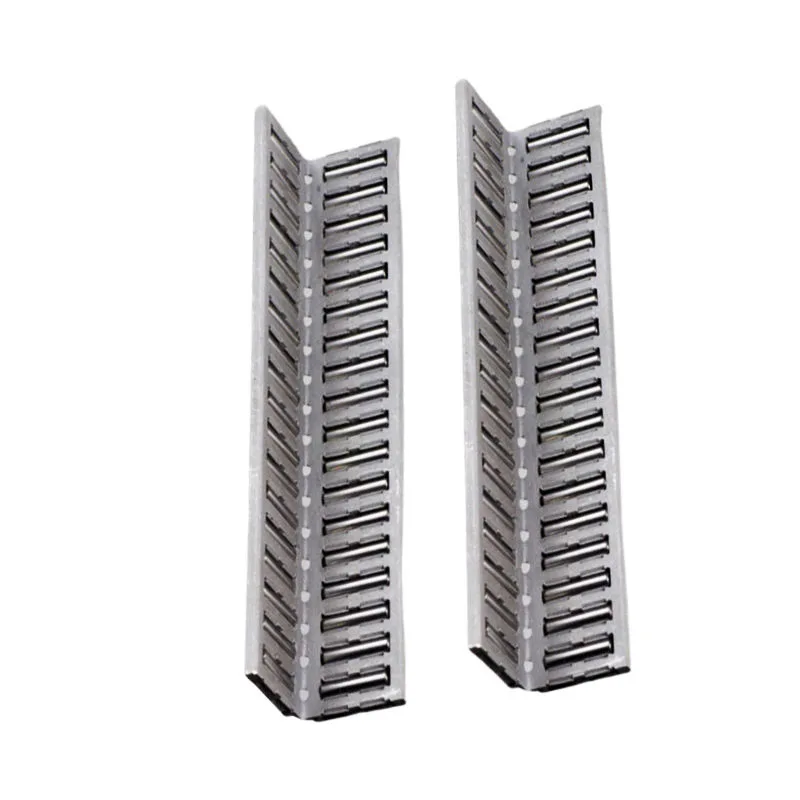 TEBAK Wholesale High-precision HW Needle Roller Plate Bead Guide Rail Needle Roller bar Holder Aluminum Alloy 90 Degree Vshaped Holder view 4