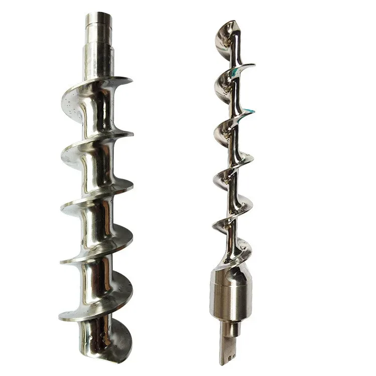 TEBAK Custom-made Stainless Steel Screw Barrel, Spiral Blade, Stirring and Conveying, Feeding Screw Rod of Injection Molding Machine view 5