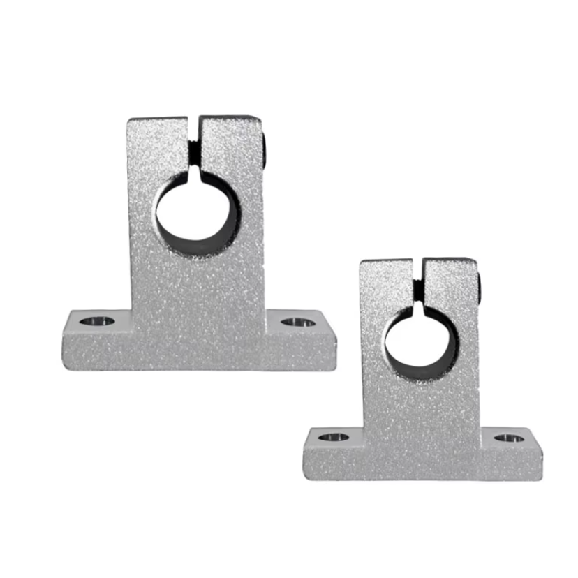 TEBAK Vertical Bearing Seat Aluminum Alloy Vertical Support Fixed Seat Optical Axis SK 25 30 35 Bearing Housing view 2