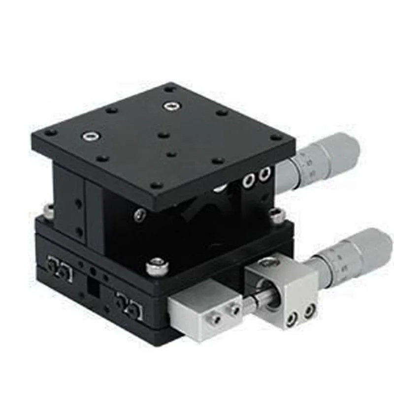 TEBAK Horizontal Lifting Slide Table Fine Adjustment and Translation Manual Micrometer up and Down Precision Table Optical Slide Table