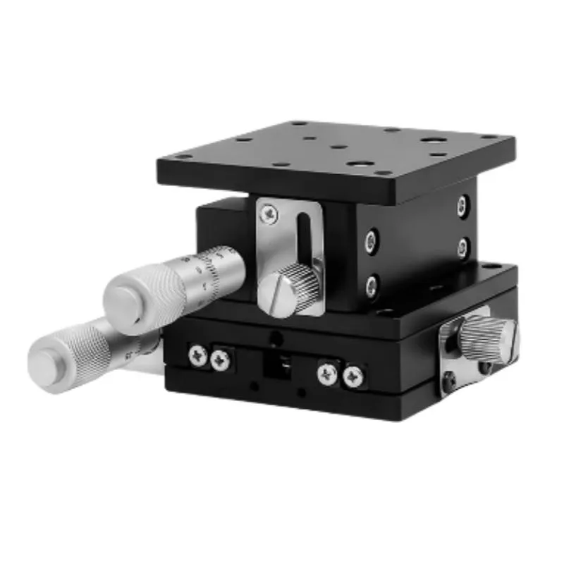 TEBAK Z-axis Sliding Table Micro-Adjustable Horizontal Lifting Optical Experiment Mobile Sliding Table Replacement