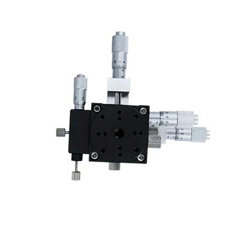 TEBAK XYZR Manual Precision Adjustment Mobile Platform Automation Displacement Slide Table LT40 60 Core Components Bearing view 2